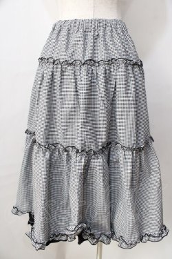 画像2: m petit by misako / NINA'Sギャザースカート  黒 Y-25-08-30-140-LO-SK-SZ-ZY