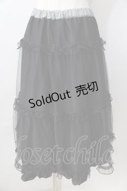 画像3: m petit by misako / NINA'Sギャザースカート  黒 Y-25-08-30-140-LO-SK-SZ-ZY