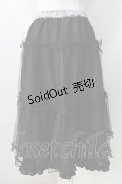 画像4: m petit by misako / NINA'Sギャザースカート  黒 Y-25-08-30-140-LO-SK-SZ-ZY