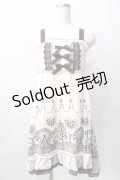 axes femme / ハートメルヘン2WAYチュニ  生成り Y-25-08-30-141-AX-OP-SZ-ZY