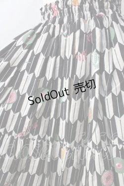 画像3: metamorphose / ハイカラ小町フリルミニスカート  黒 Y-25-08-30-161-ME-SK-SZ-ZY