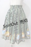 metamorphose / happy ending storyミディアムスカート  グリーン Y-25-08-30-163-ME-SK-SZ-ZY