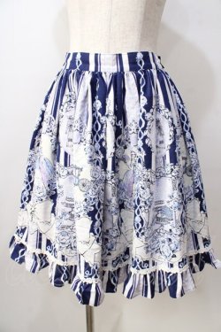 画像1: BABY,THE STARS SHINE BRIGHT / Marie Antoinette〜美しき王妃の華麗なる肖像〜スカート  青 Y-25-08-30-173-BA-SK-SZ-ZY