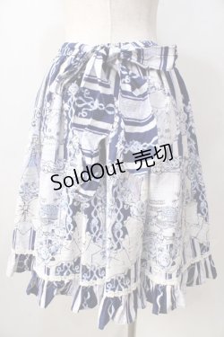 画像2: BABY,THE STARS SHINE BRIGHT / Marie Antoinette〜美しき王妃の華麗なる肖像〜スカート  青 Y-25-08-30-173-BA-SK-SZ-ZY