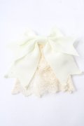 Innocent World / ローズコサージュパールジャボ  生成り Y-25-08-30-027-IW-AC-SZ-ZY