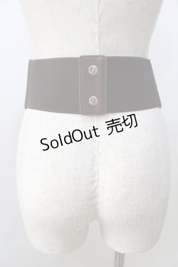 画像2: axes femme / 刺繍入りコルセットベルト  ブラウン Y-25-08-30-029-AX-ZA-SZ-ZY