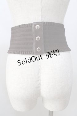 画像2: axes femme / 編み上げコルセットベルト  ブラウン Y-25-08-30-030-AX-ZA-SZ-ZY