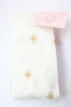 画像1: metamorphose / Fantasy paradeオーバーニー  オフ白×ミント Y-25-08-30-042-ME-ZA-SZ-ZY