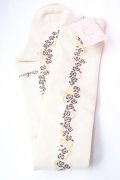 metamorphose / Classic rose オーバーニー  生成×茶 Y-25-08-30-047-ME-ZA-SZ-ZY