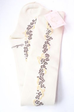画像1: metamorphose / Classic rose オーバーニー  生成×茶 Y-25-08-30-047-ME-ZA-SZ-ZY
