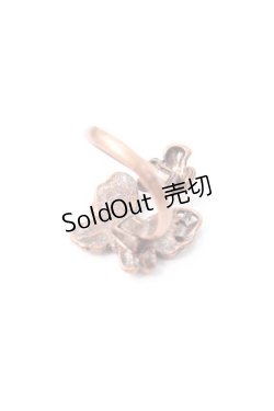 画像2: axes femme / 蝶モチーフリング  アンティークゴールド Y-25-08-30-004-AX-AC-SZ-ZY