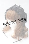 GOTH / レースヘッドドレス  黒 Y-25-08-30-052-GO-AC-SZ-ZY