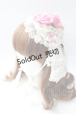 画像1: Angelic Pretty / Dramatic Roseキャノティエ  白 Y-25-08-30-053-AP-AC-SZ-ZY