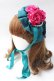 画像1: metamorphose / シフォン円形ヘッドドレス  グリーン Y-25-08-30-054-ME-AC-SZ-ZY (1)
