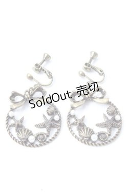 画像1: axes femme / 深海イヤリング  アンティークゴールド Y-25-08-30-005-AX-AC-SZ-ZY