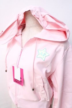 画像4: Angelic Pretty / Starワッペンうさみみブルゾン  ピンク Y-25-08-31-030-AP-JA-SZ-ZY