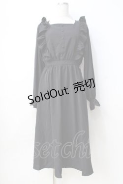 画像1: m petit by misako / ワンピース M 中黒 Y-25-08-31-034-LO-OP-SZ-ZY