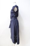 画像2: axes femme / ベルトワンピース  紺 Y-25-08-31-035-AX-OP-SZ-ZT102 (2)