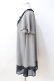 画像2: axes femme / シフォンチュニック  グレー Y-25-08-31-038-AX-TO-SZ-ZY (2)