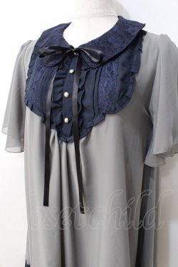 画像4: axes femme / シフォンチュニック  グレー Y-25-08-31-038-AX-TO-SZ-ZY