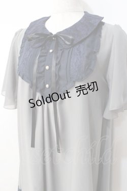 画像4: axes femme / シフォンチュニック  グレー Y-25-08-31-038-AX-TO-SZ-ZY