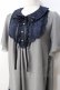画像4: axes femme / シフォンチュニック  グレー Y-25-08-31-038-AX-TO-SZ-ZY (4)