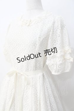 画像4: Melody BasKet / Dolly lace ワンピース M アイボリー Y-25-08-31-043-LO-OP-SZ-ZY
