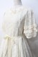 画像4: Melody BasKet / Dolly lace ワンピース M アイボリー Y-25-08-31-043-LO-OP-SZ-ZY (4)
