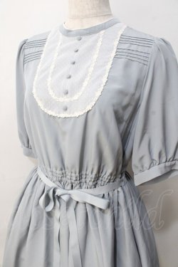 画像4: Melody BasKet / ラウンドヨークワンピース M サックス Y-25-08-31-044-LO-OP-SZ-ZY