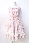 Angelic Pretty / Petit Marionetteジャンパースカート  ピンク Y-25-08-31-045-AP-OP-SZ-ZY