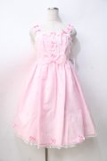 Angelic Pretty / Whip Ribbonジャンパースカート  ピンク Y-25-08-31-046-AP-OP-SZ-ZY
