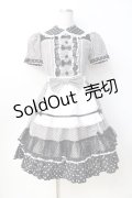 Angelic Pretty / Stripe Girly Cafe Set  ブラック Y-25-08-31-051-AP-OP-SZ-ZY
