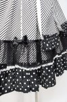 画像4: Angelic Pretty / Stripe Girly Cafe Set  ブラック Y-25-08-31-051-AP-OP-SZ-ZY (4)