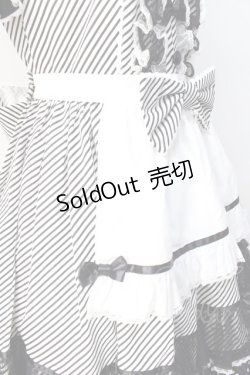 画像6: Angelic Pretty / Stripe Girly Cafe Set  ブラック Y-25-08-31-051-AP-OP-SZ-ZY