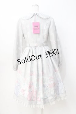 画像3: Angelic Pretty / Lovely Poodleワンピース  グレー Y-25-08-31-052-AP-OP-SZ-ZY