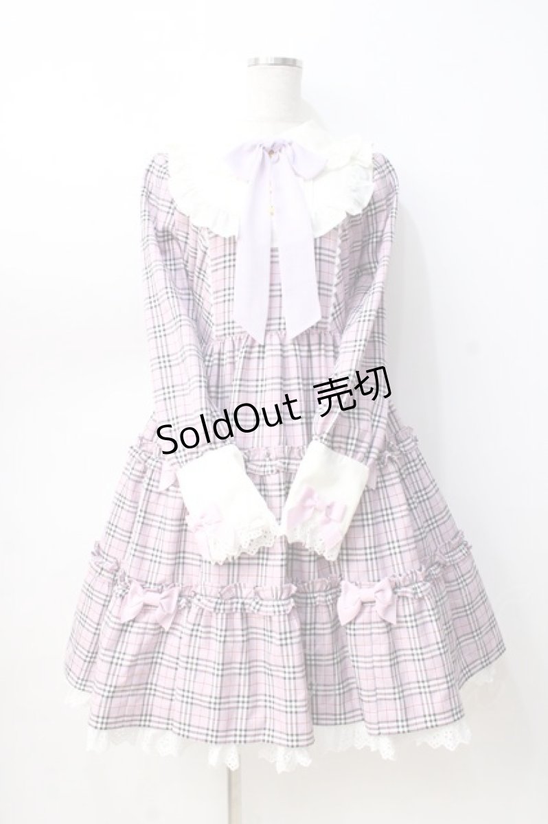 画像1: Angelic Pretty / Cute Candy Checkワンピース  ピンク Y-25-08-31-053-AP-OP-SZ-ZY (1)