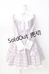 Angelic Pretty / Cute Candy Checkワンピース  ピンク Y-25-08-31-053-AP-OP-SZ-ZY