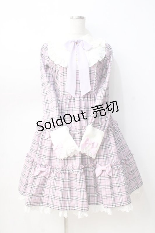 画像1: Angelic Pretty / Cute Candy Checkワンピース  ピンク Y-25-08-31-053-AP-OP-SZ-ZY (1)