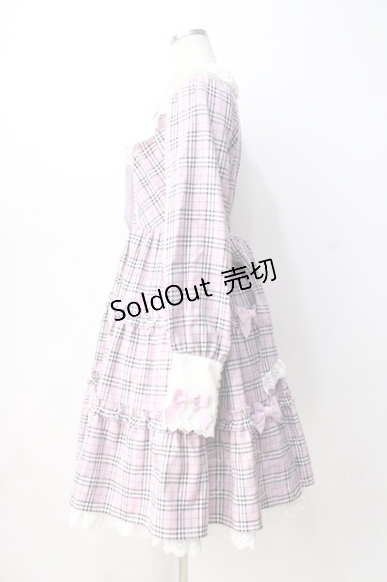 画像2: Angelic Pretty / Cute Candy Checkワンピース  ピンク Y-25-08-31-053-AP-OP-SZ-ZY (2)