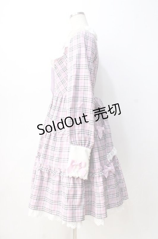 画像2: Angelic Pretty / Cute Candy Checkワンピース  ピンク Y-25-08-31-053-AP-OP-SZ-ZY (2)