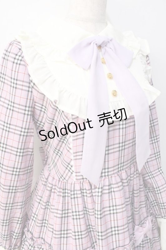 画像4: Angelic Pretty / Cute Candy Checkワンピース  ピンク Y-25-08-31-053-AP-OP-SZ-ZY (4)