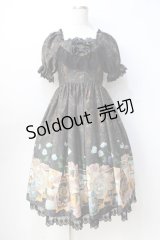 ALICE and the PIRATES / Mystical emotion〜クリスの心の囁き〜柄ワンピース  黒 Y-25-08-31-057-PA-OP-SZ-ZY