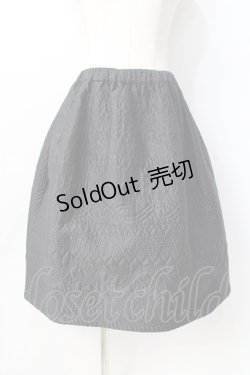 画像1: Jane Marple / Vintage quilt Bell skirt M 黒 Y-25-08-31-060-JM-SK-SZ-ZY