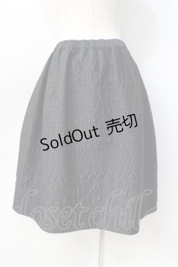 画像2: Jane Marple / Vintage quilt Bell skirt M 黒 Y-25-08-31-060-JM-SK-SZ-ZY