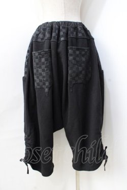 画像3: Sixh / ねこじろうポケットサルエルパンツ  黒 Y-25-08-31-065-HN-PA-SZ-ZY