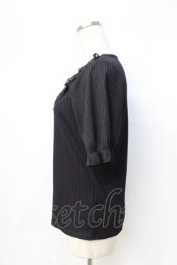 画像2: axes femme / ビジューパーツトップス  黒 Y-25-08-31-012-AX-TO-SZ-ZY