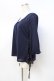 画像2: axes femme / サイドレースアップカットプル  紺 Y-25-08-31-018-AX-TO-SZ-ZY (2)