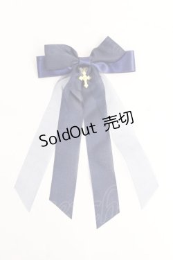 画像1: Angelic Pretty / SaintCrossクリップ  ネイビー Y-25-08-31-003-AP-AC-HR-ZT487-F005