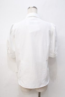 画像3: an another angelus / ドレープタイ付きシャツ F オフ×グレー Y-25-08-31-025-CA-BL-SZ-ZY
