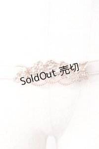 axes femme / ローズデザイン細ゴムベルト  ピンクゴールド Y-25-09-01-007-AX-ZA-SZ-ZT487-F005